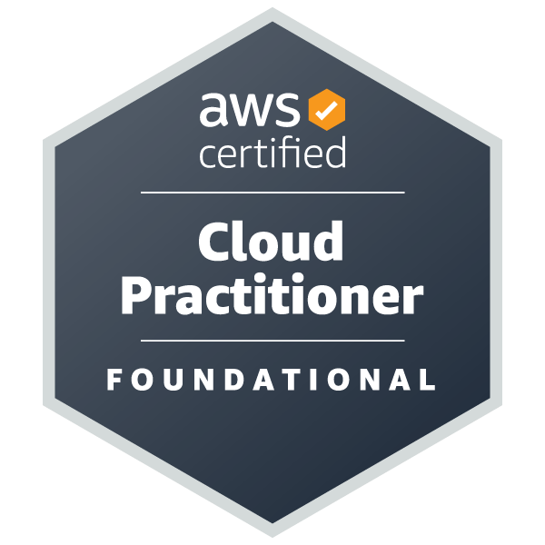 AWS Cloud Practitioner Logo